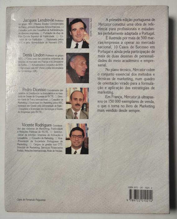 Livro "Mercator - Teoria e prática do Marketing"