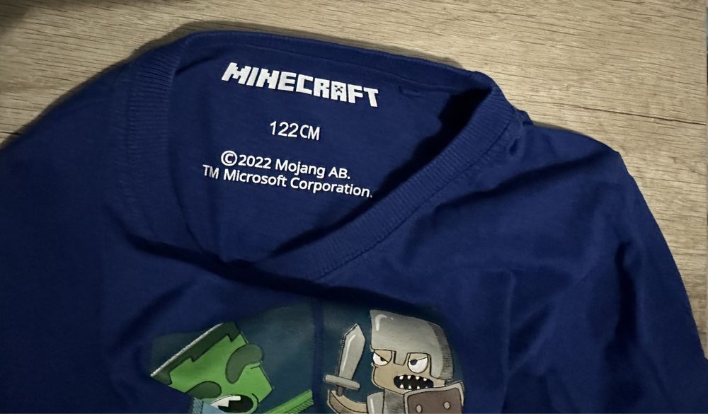 Bluzka Minecraft rozm. 122