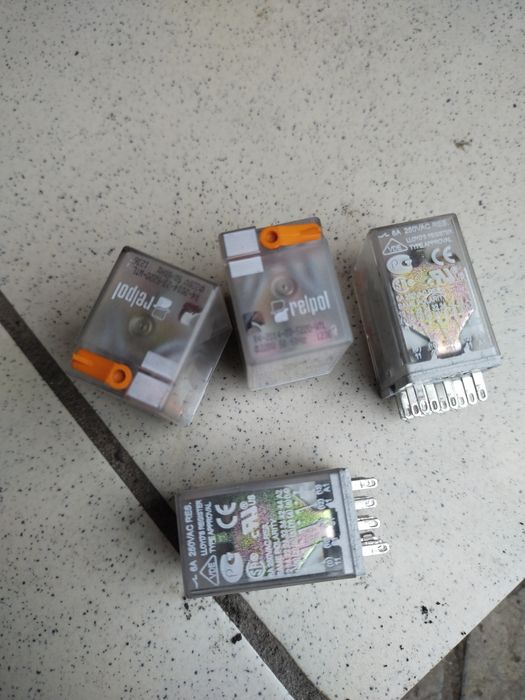 Реле R4N-2014-23-5220-WTL Relpol, 220V AC, 4CO, светодиод