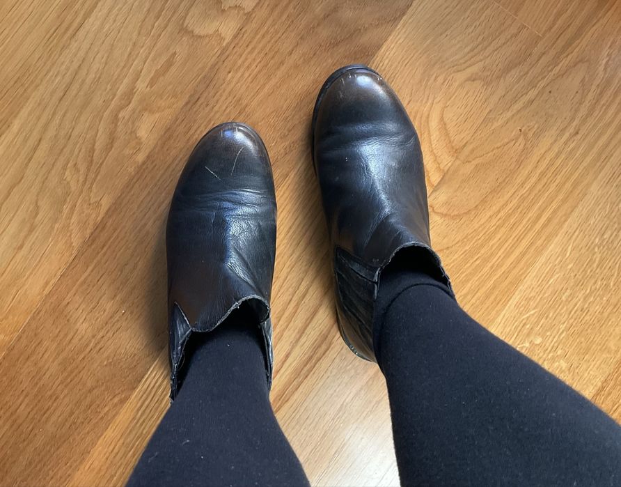 Botas/botins pretos da coolway