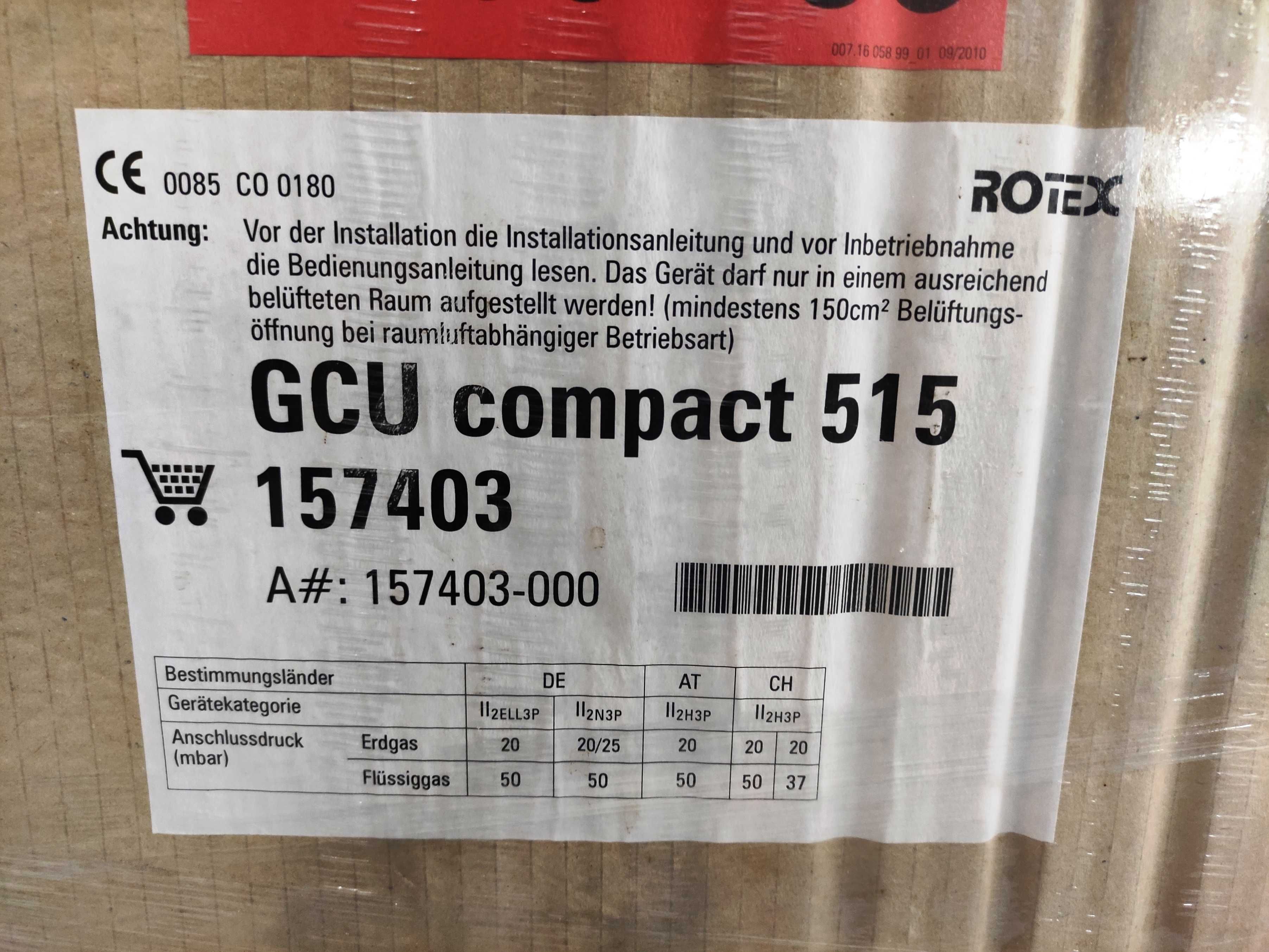 Kocioł kondensacyjny Rotex GCU Compact 515 NOWY