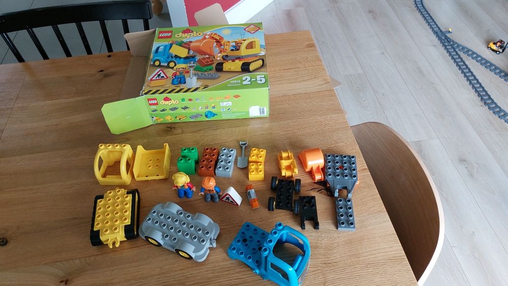 Lego duplo 10812 koparka i wywrotka