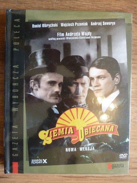 DVD Ziemia obiecana - nowa wersja Wajda Olbrychski Pszoniak Seweryn