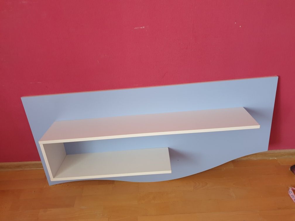 Duża półka  nad biurko lóżko