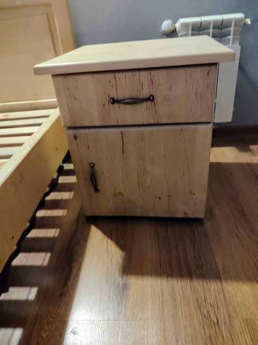 Łóżko pojedyncze 90x220 z materacem