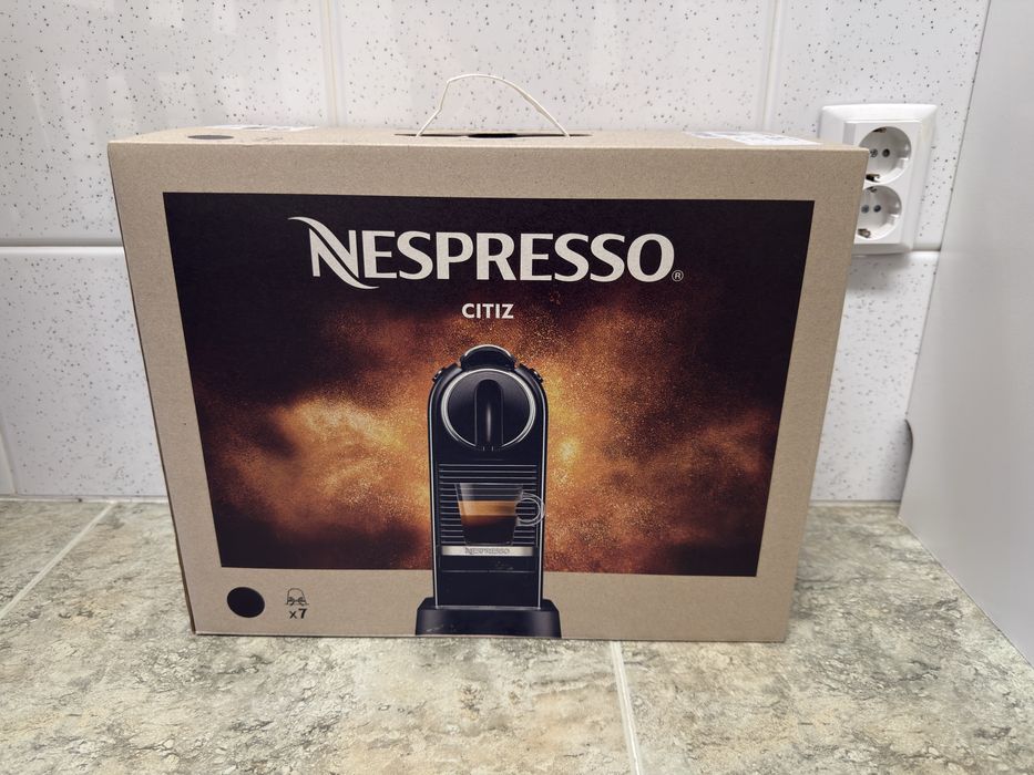 Máquina de Café Nespresso CitiZ Limousine Black por abrir