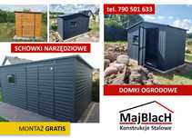 Garaż Blaszany | Wiata Ogrodowa | Blaszak | Producent | -  Maj-Blach