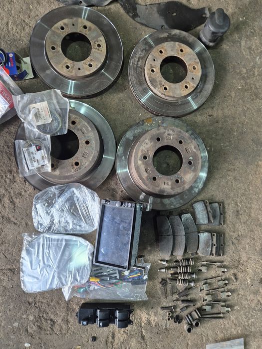 Pajero sport 2 диск тормозной колодки