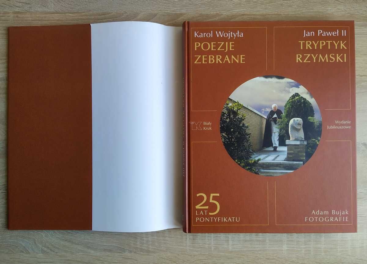 Nowa książka Poezie Zebrane - Tryptyk Rzymski. Kraków 2003