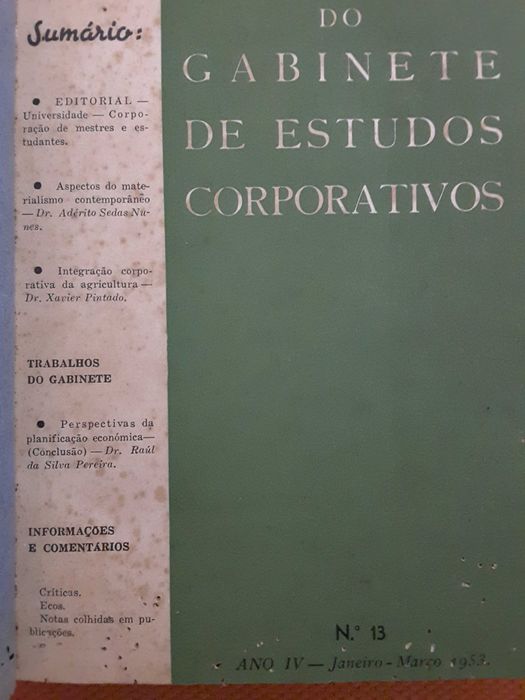 Estudos Corporativos (1953/1954)/  Dez Anos de Política Externa (IV)