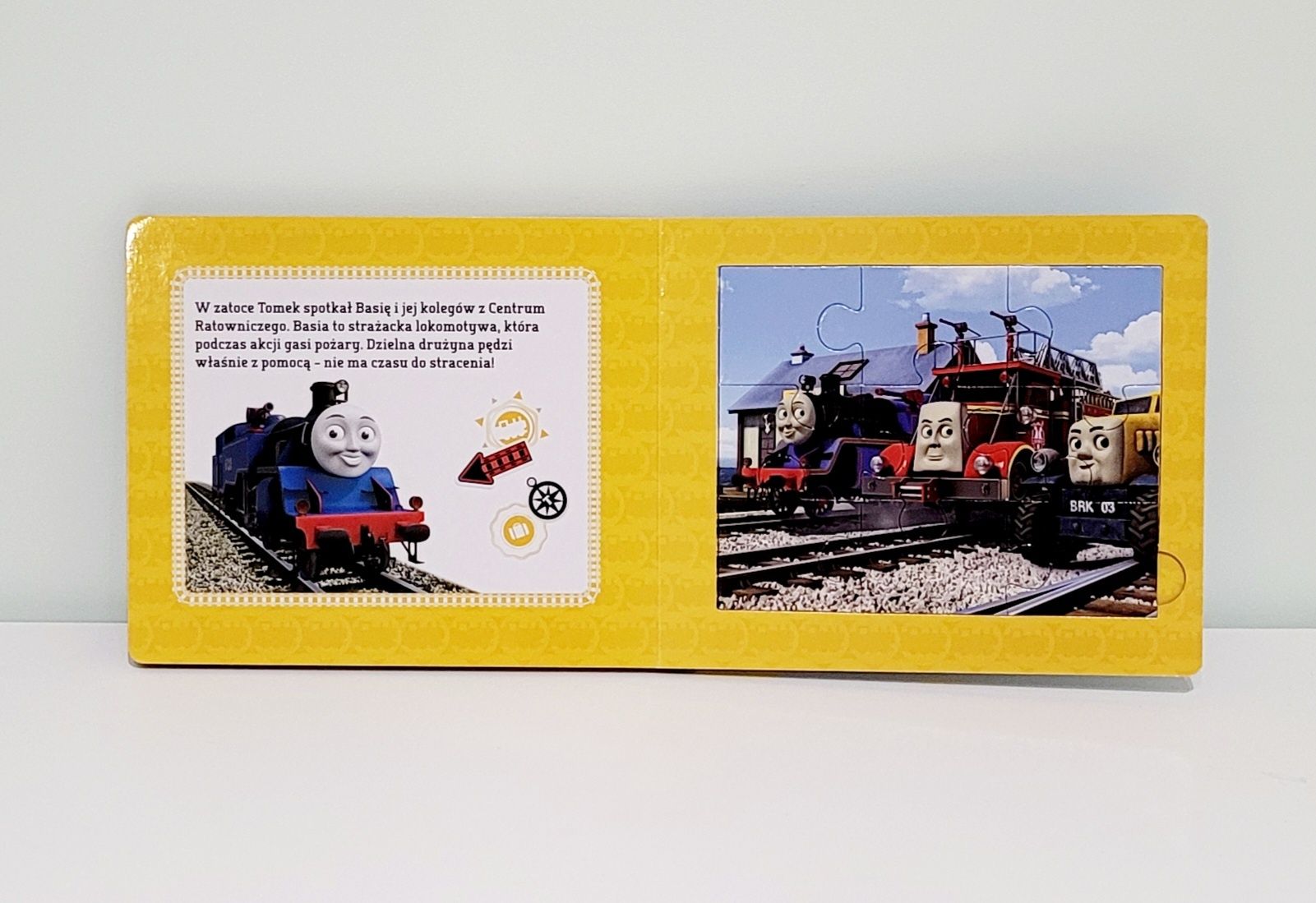 Tomek I Przyjaciele Mini Książeczka Malucha Puzzle