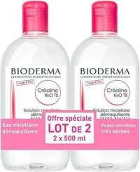 Bioderma płyn Woda Micelarna 2x500ml Duopak