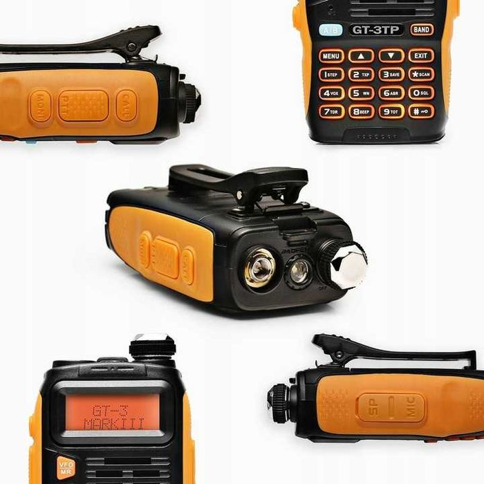 Radiotelefon krótkofalówka dwupasmowa UHF/VHF krótkofalówka