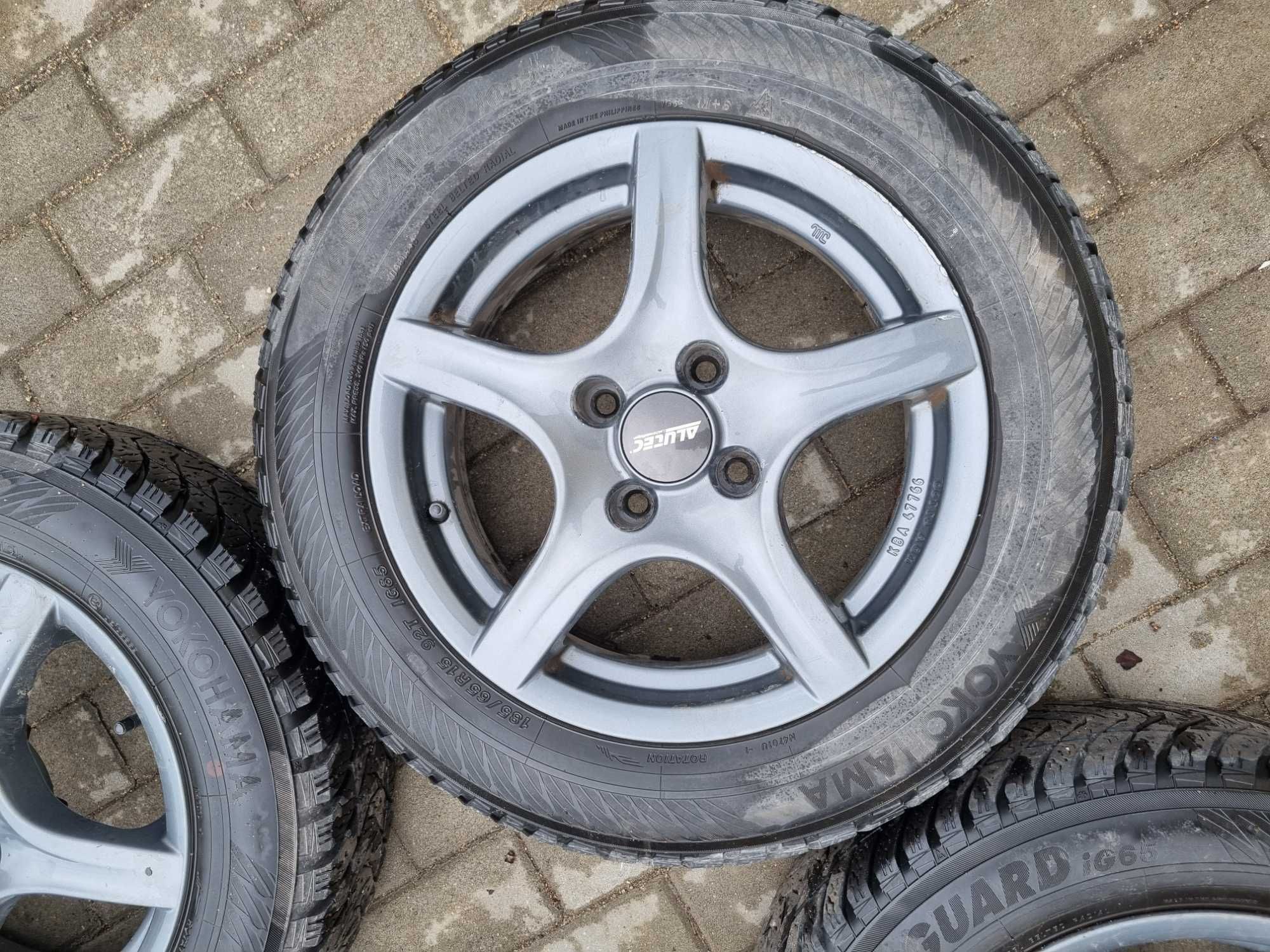 Koła felgi opony zimowe Citroen 185/65 15 4x108 K16