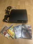 Ps3 slim 250gb komplet 4 gry bdb stan plomba