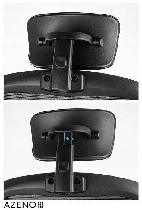 FOTEL obrotowy do biurka krzesło biurowe czarne Powystawowe