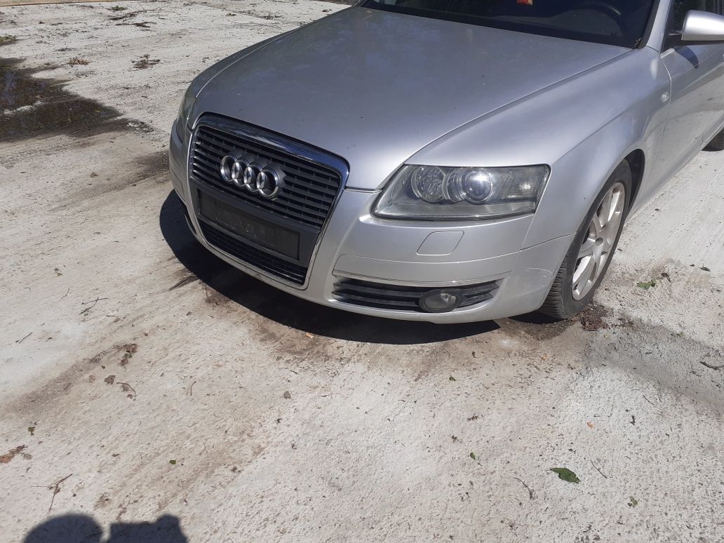 Audi a6 c6 maska przód   LY7W