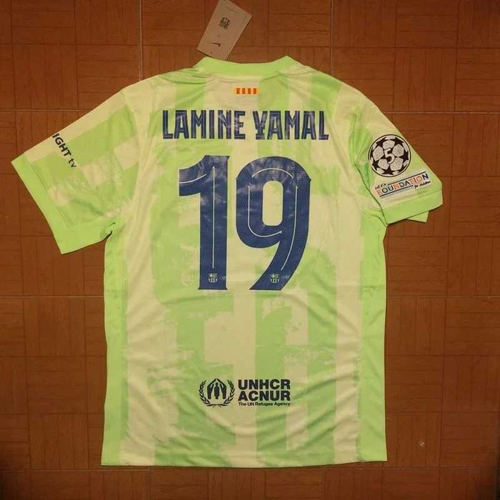 Camisola Terceira FC Barcelona 2024/25 - LAMINE YAMAL 19
