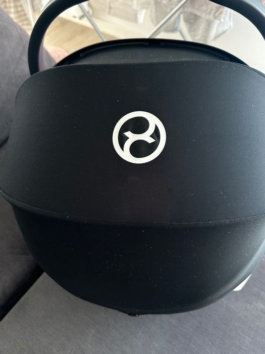 Cybex aton 5 fotelik z bazą 0-13kg + adaptery + moskitiera