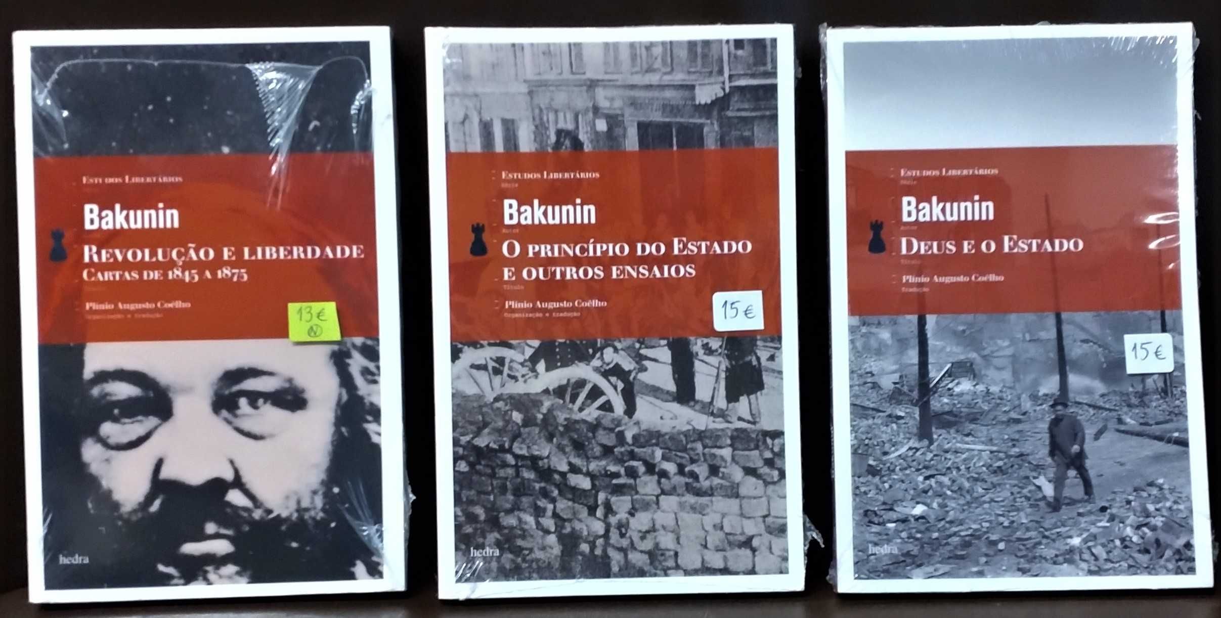 Bakunine  e outros livros sobre anarquismo