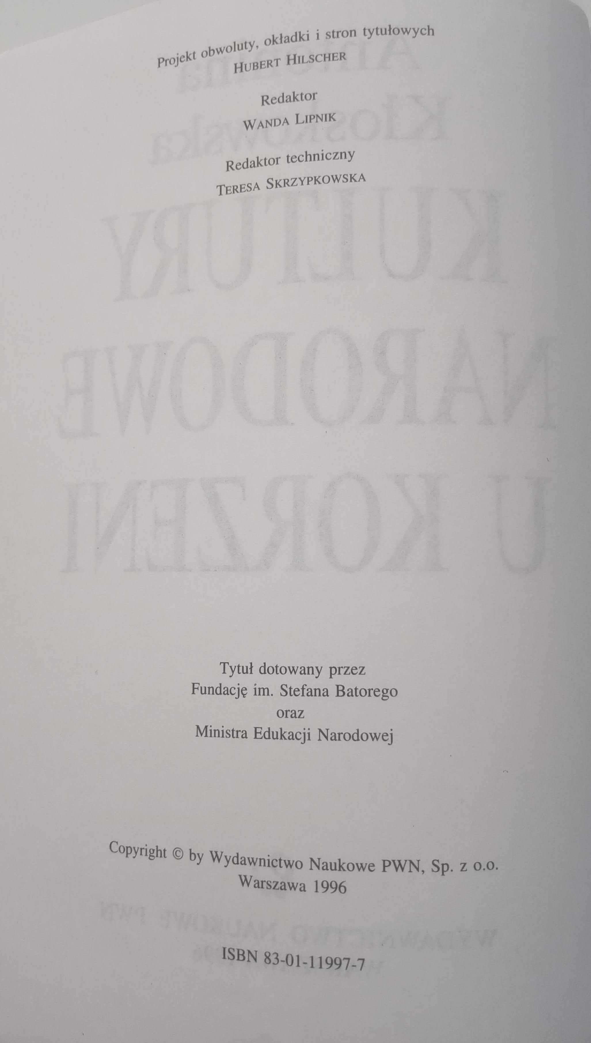 Kultury narodowe u korzeni - Antonina Kłoskowska