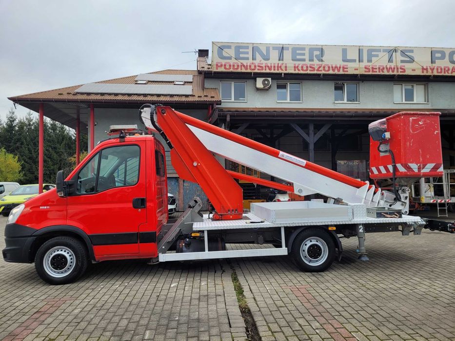 iveco podnośnik koszowy zwyżka 20 m multitel mt202ds gsr cmc isoli cte