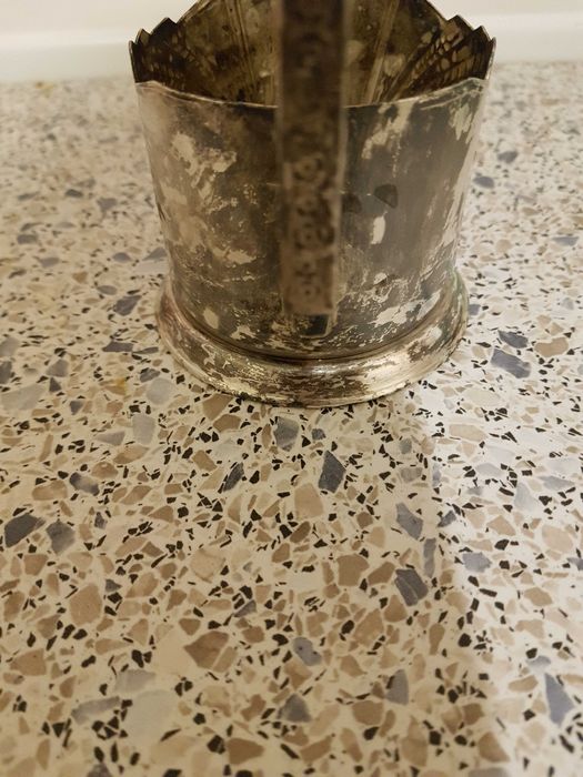 Подстаканник посеребрение