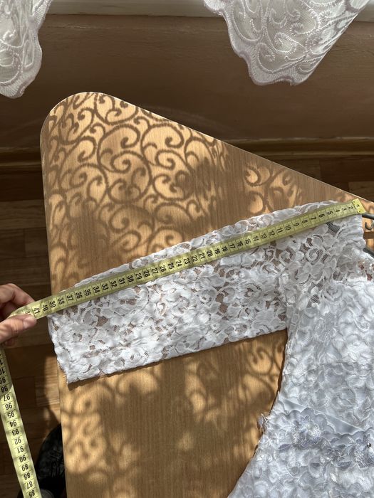 Свадебное платье короткое + туфли