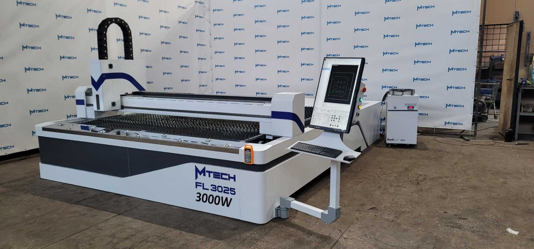 Лазерный станок резки металла MTech FL3015 Max 3 кВт