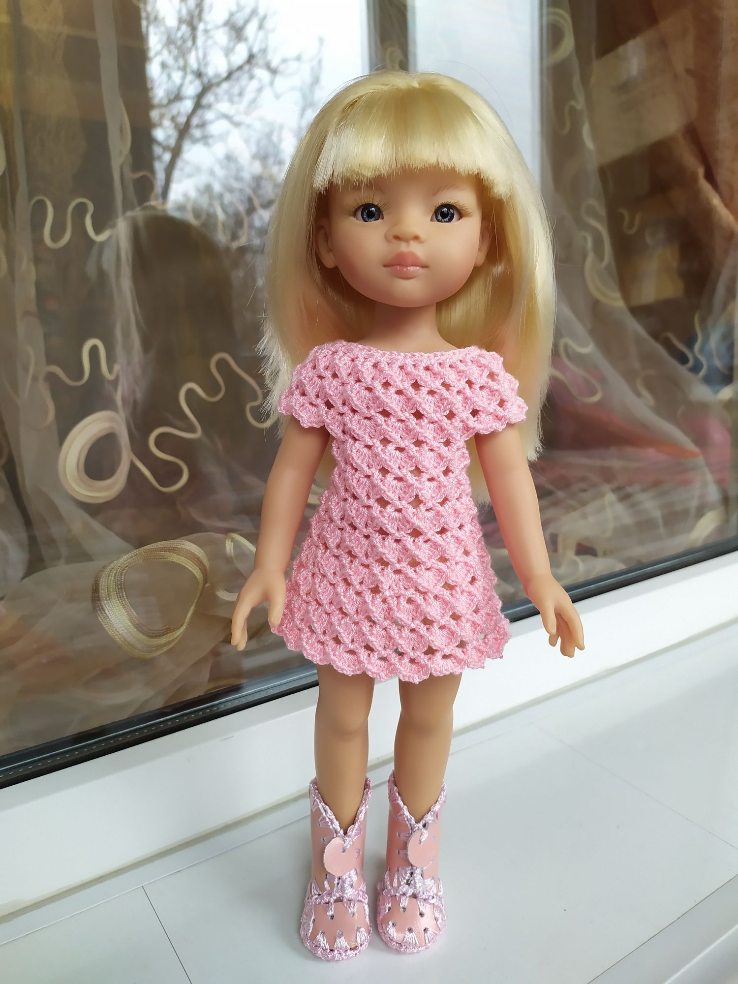 Сукня для лялечки Паола Рейна Paola Reina, Антоніо Хуан. Одяг. Вбрання