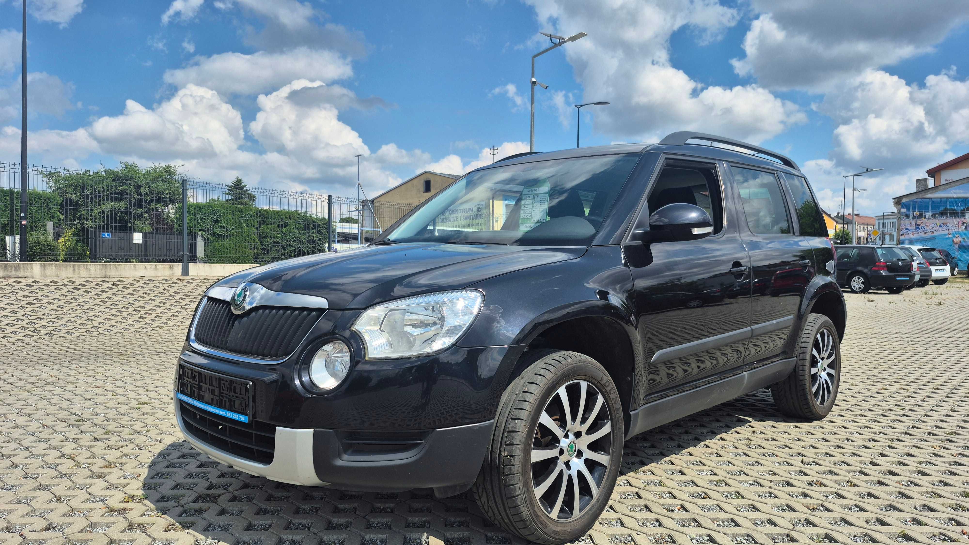 Skoda Yeti benzyna automat bezwypadkowa z Niemiec