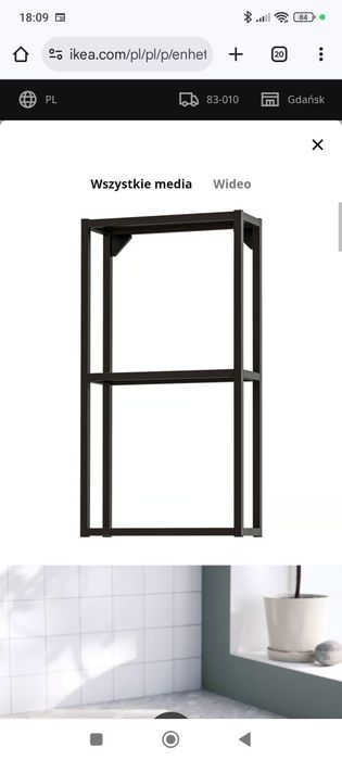 Regał ikea ENHET