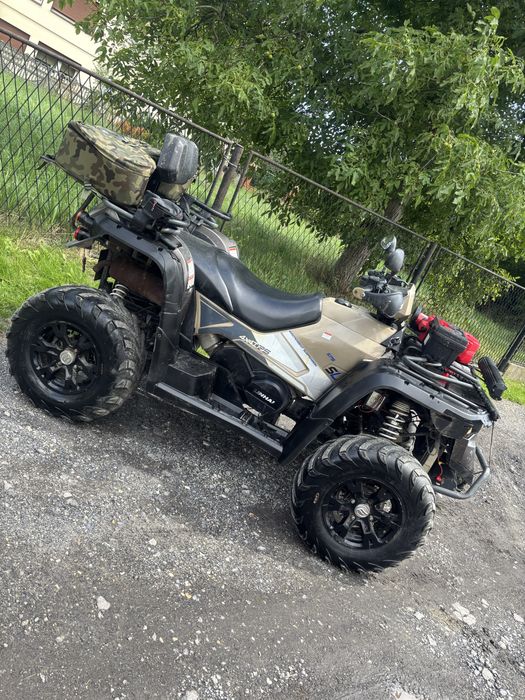 Linhai 565L Quad 4x4 wspomaganie pług/ zarejestrowany/wyciągarka