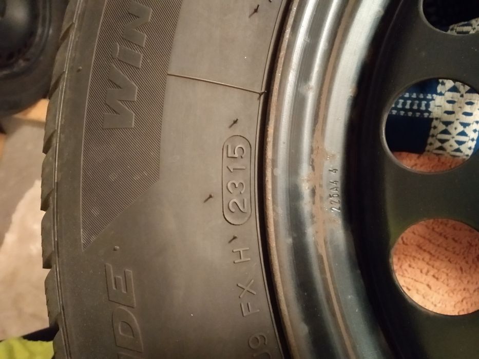 Felgi stalowe 16" do opla i zimowe hankook 215_60_16