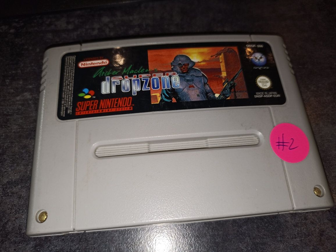 Archer Maclean's Super Dropzone SNES Nintendo możliwa zamiana SKLEP