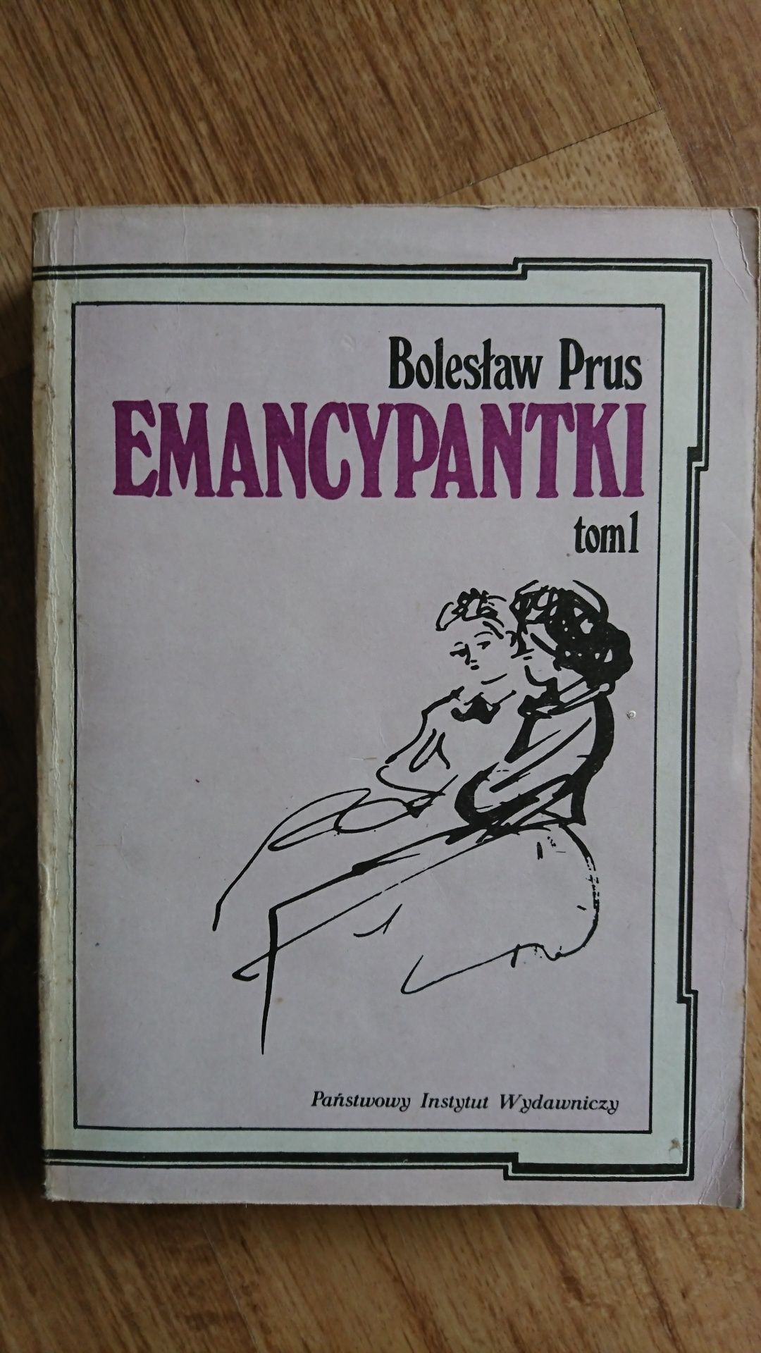 książka Emancypantki tom 1 Bolesław Prus