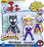 Spidey I Super Kumple Zestaw Figurka Black Panter I Ghost-Spider