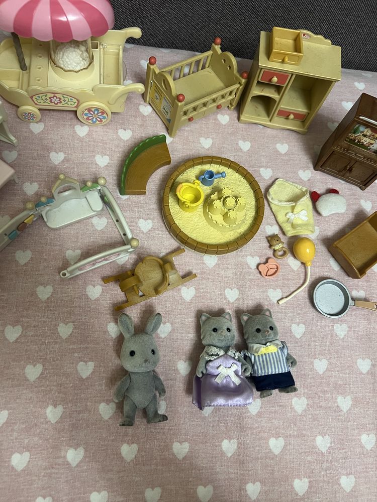 мебель, игрушки sylvanian families