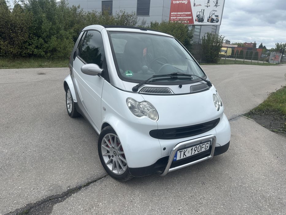 Smart cabrio stan bardzo dobry bez wkladu  alu klina chrom