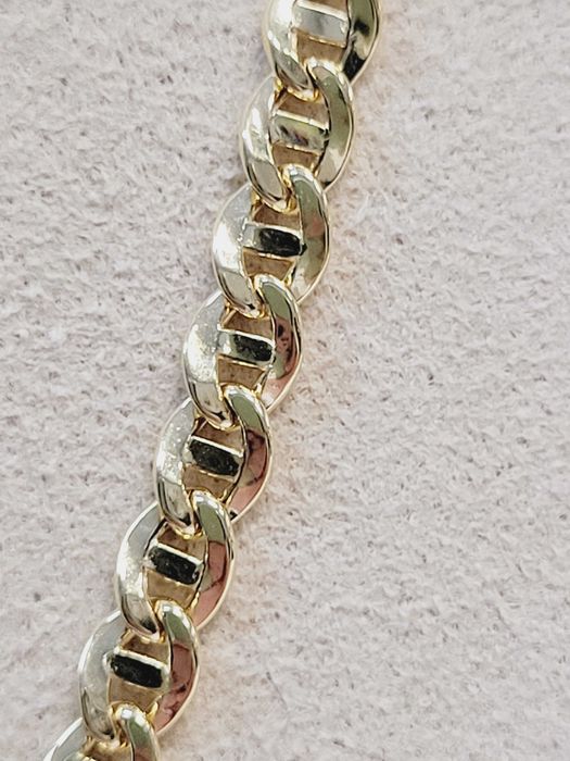 Złoty  łańcuszek  wzór  GUCCI  próba 585