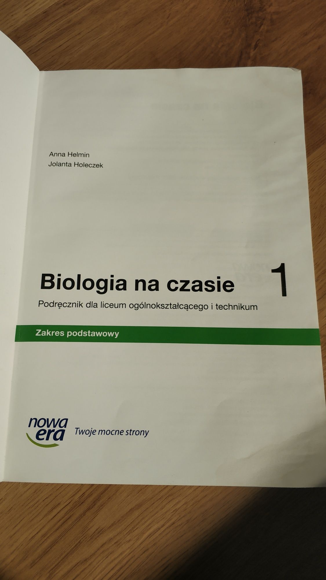 Biologia na czasie 1