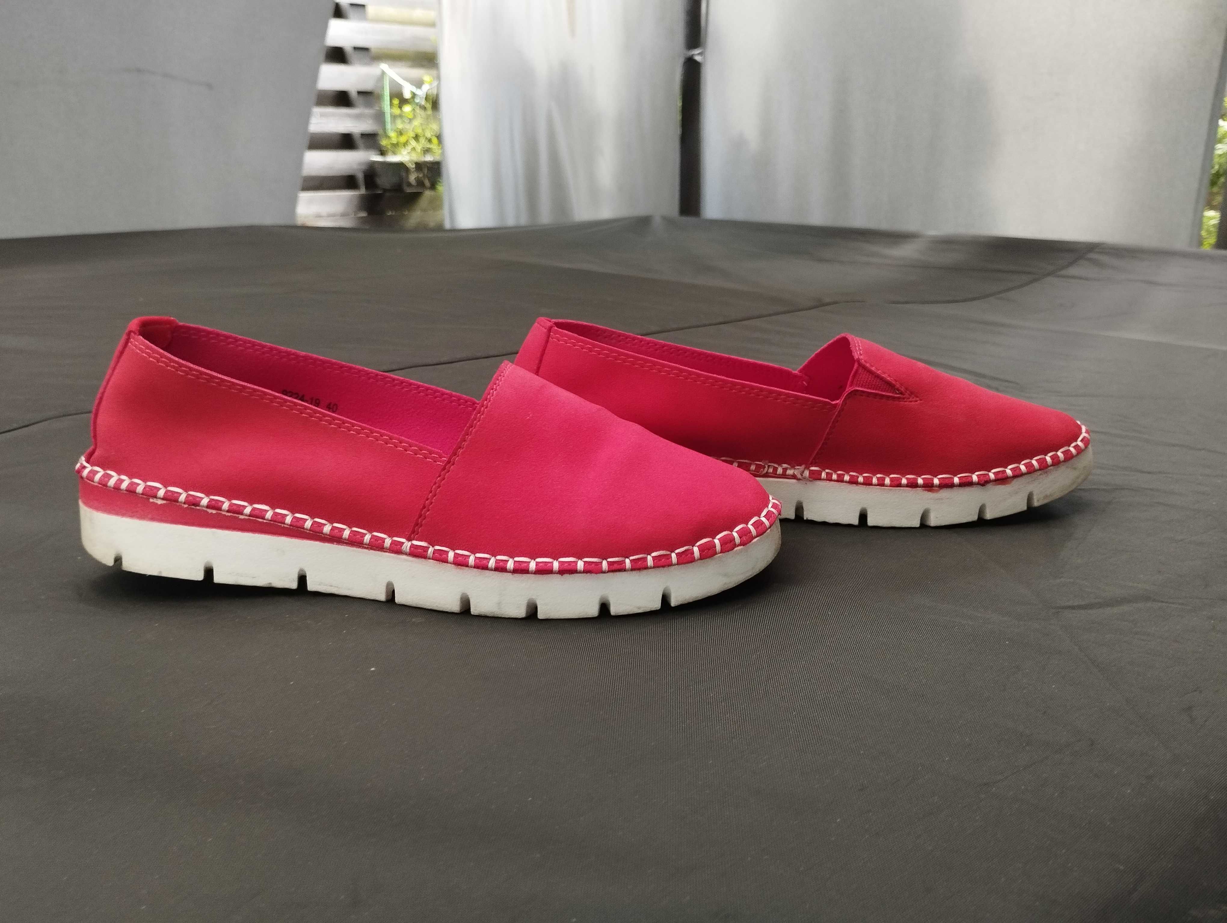 Buty damskie espadryle