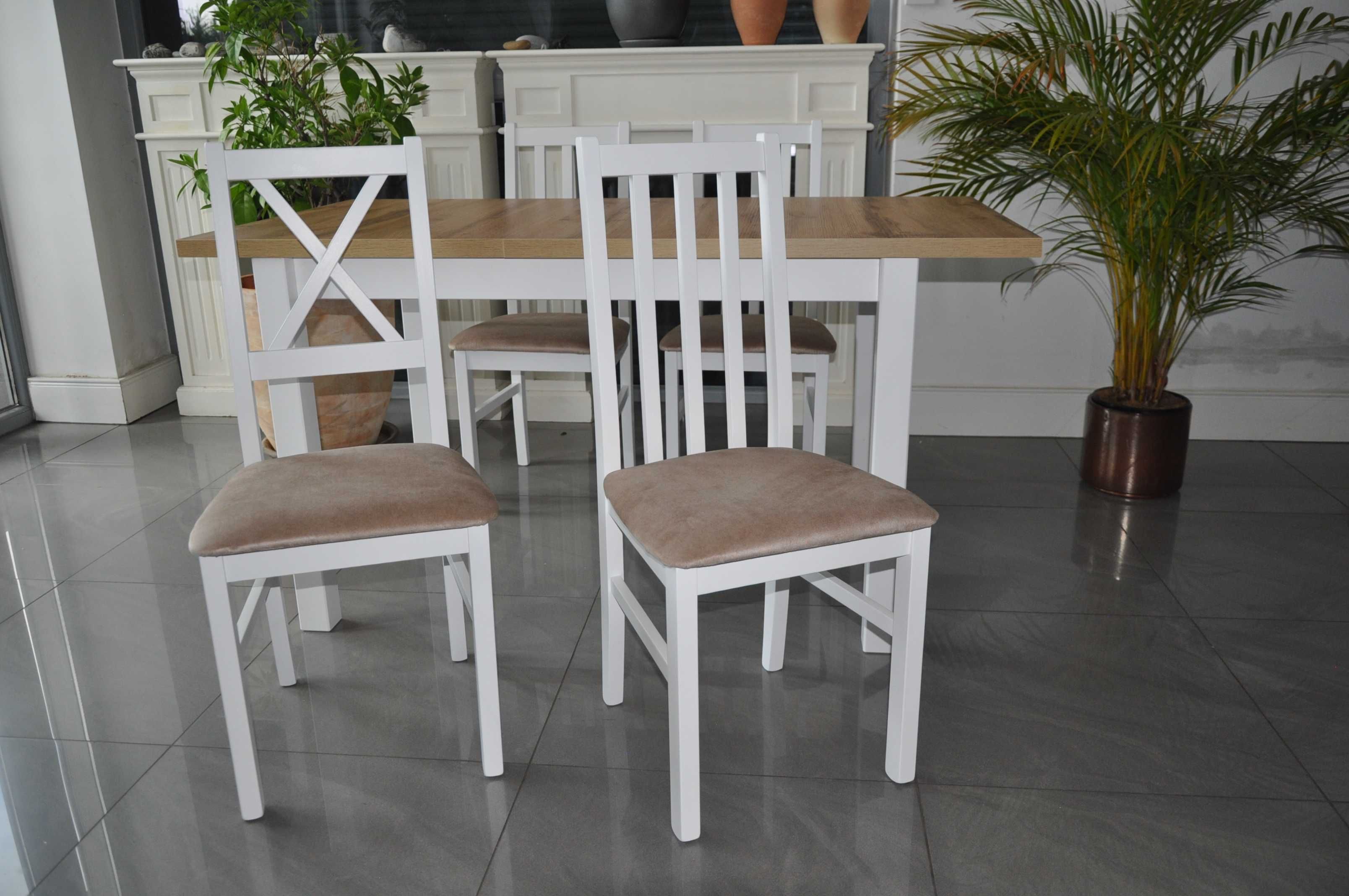 Zestaw ELEGANT ,Stół + 4 Krzesła