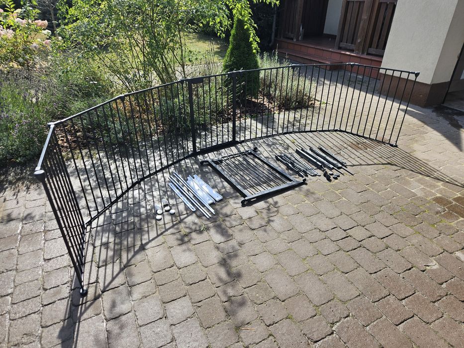 Barierka na schody osłona kominka Baby DAN Flex XXL + dodatki