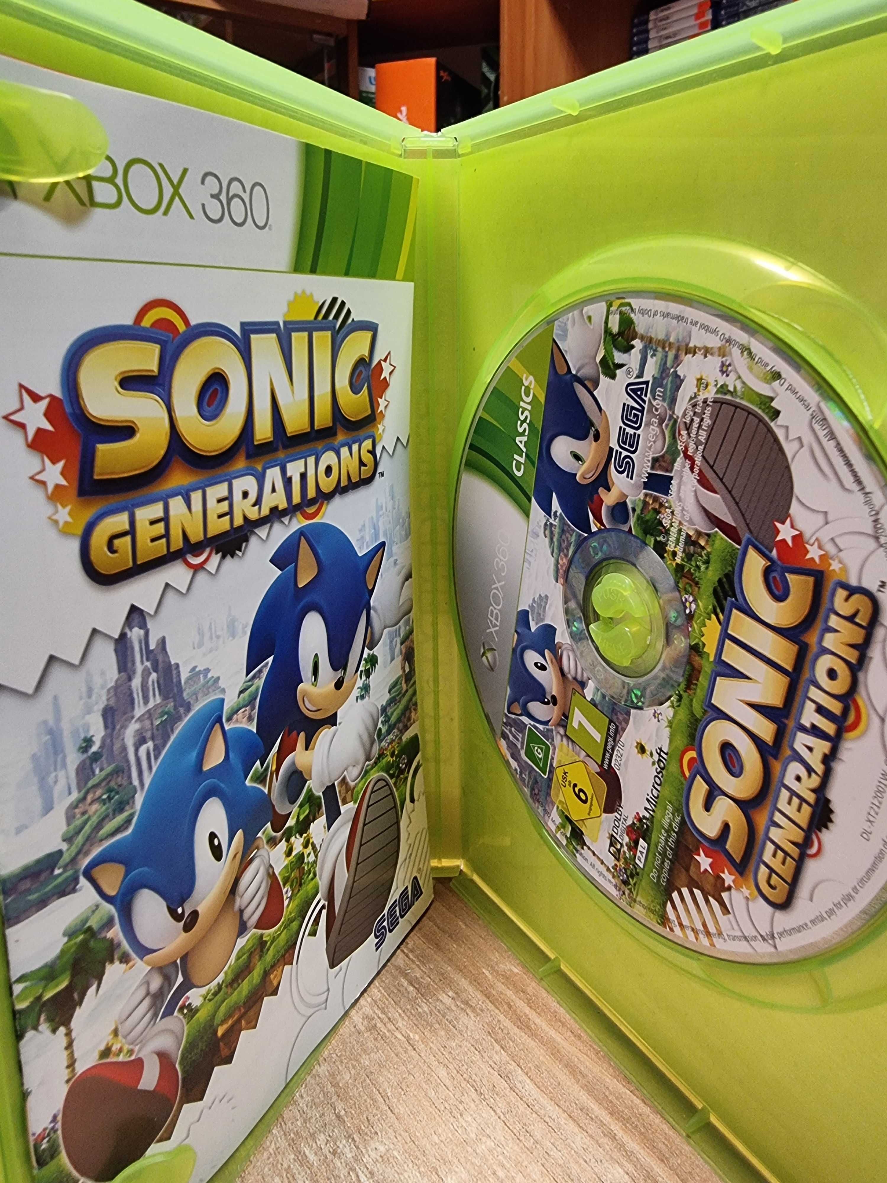 Sonic Generations XBOX 360, Sklep Wysyłka Wymiana