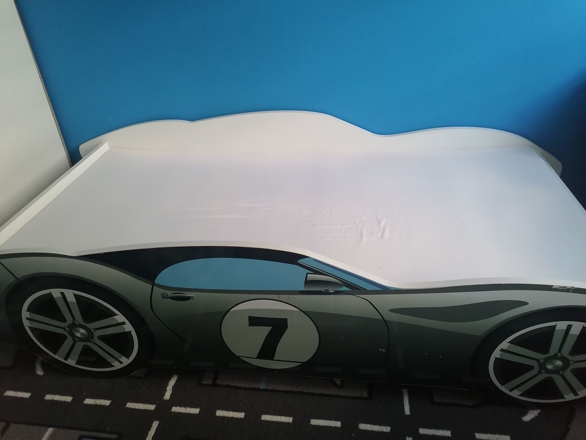 Łóżko auto 140x70 nowy materac