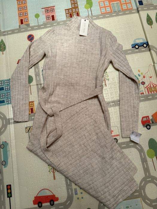 Нова Жіноча тепла сукня, розмір s-L