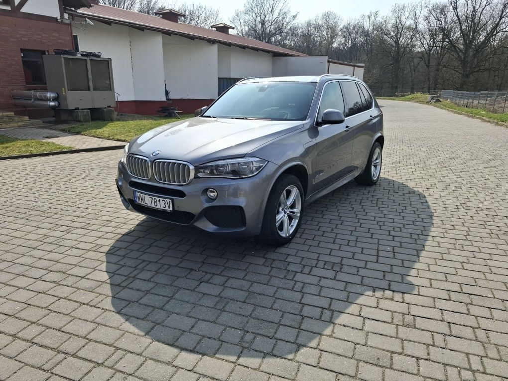 BMW X5 F15 M Pakiet, salon PL, xDrive, dociagi, head up, hybryda 313KM