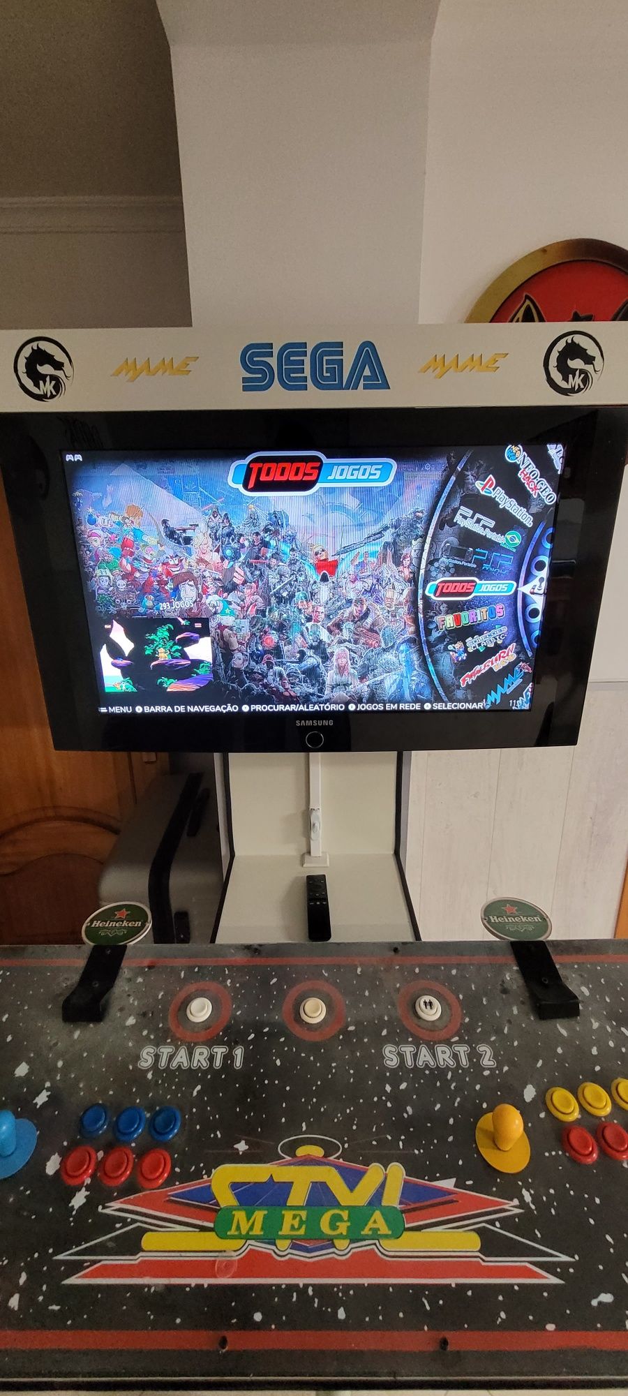 Arcade/Feliperama/Retro/Máquina de Jogos