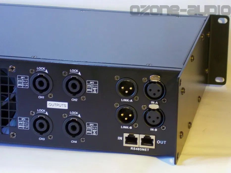 4x2000W 4om z DSP WZMACNIACZ estradowy Mos-fet